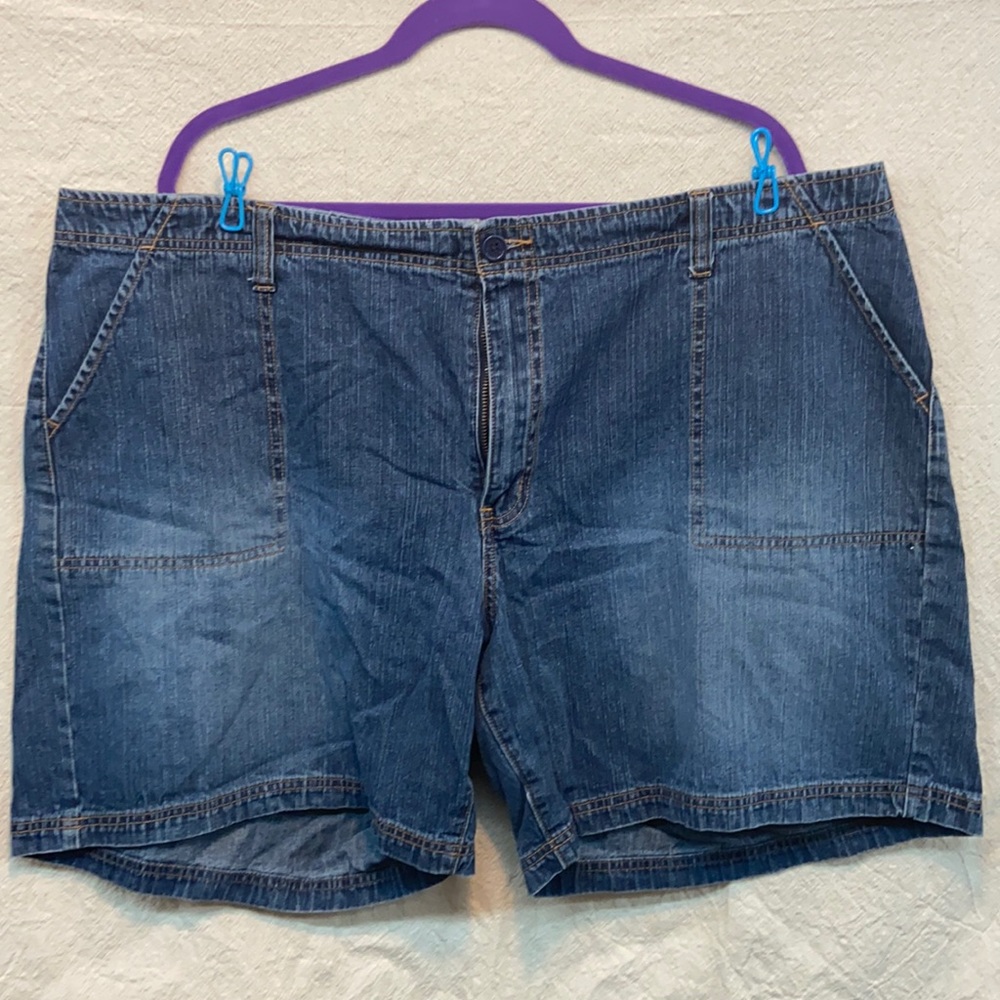 Classic Blue Denim Women's Shorts